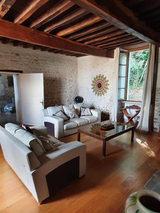 French Farmhouse Retreat With Pool & Superb Views. Blanzac  المظهر الخارجي الصورة